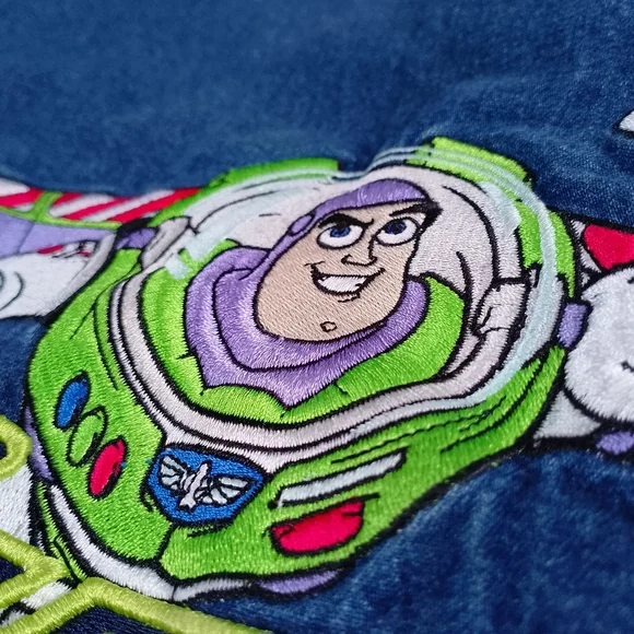 Disney Toy Story Buzz Lightyear Kids Denim Jacket - Picture 4 of 13